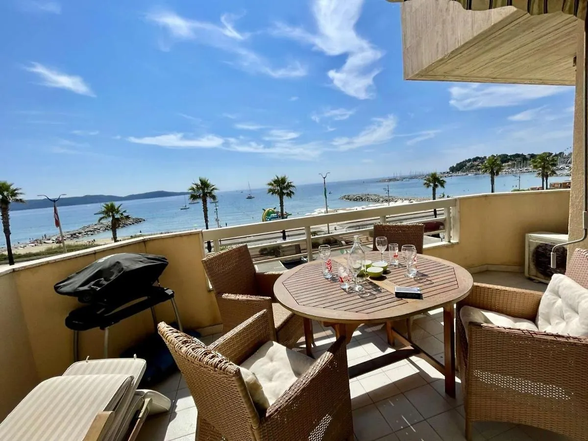 Superbe Apt 2P Front De Mer Pour 4 Pers Avec Terrasse - Cavalaire-Sur-Mer - Fr-1-226B-162